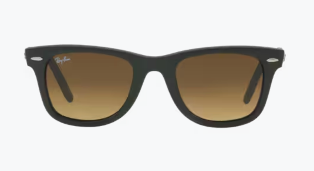 2 Lentes de repuesto para Ray-Ban RB2140 WAYFARER Cafe Degrade medida 50