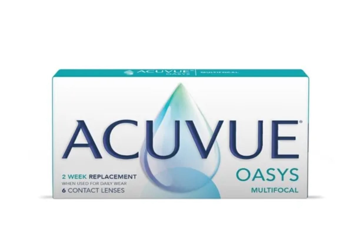 Lentes de Contacto Acuvue Oasys Multifocal Uso Quincenal