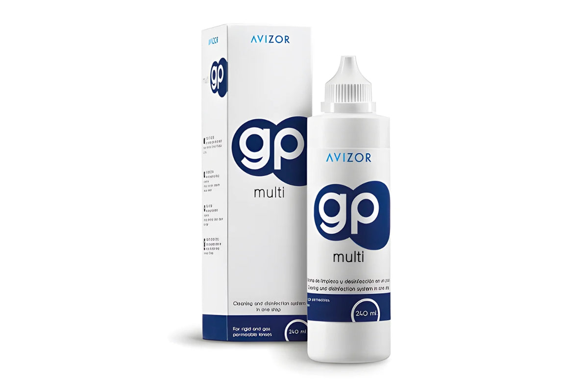 Solución Multi GP para Lentes de Contacto Avizor 240ml