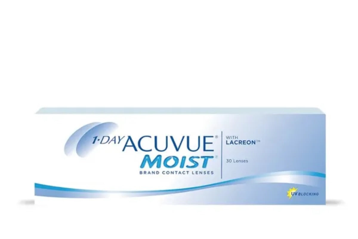 Lentes de Contacto Acuvue Moist Lacreon Uso Diario