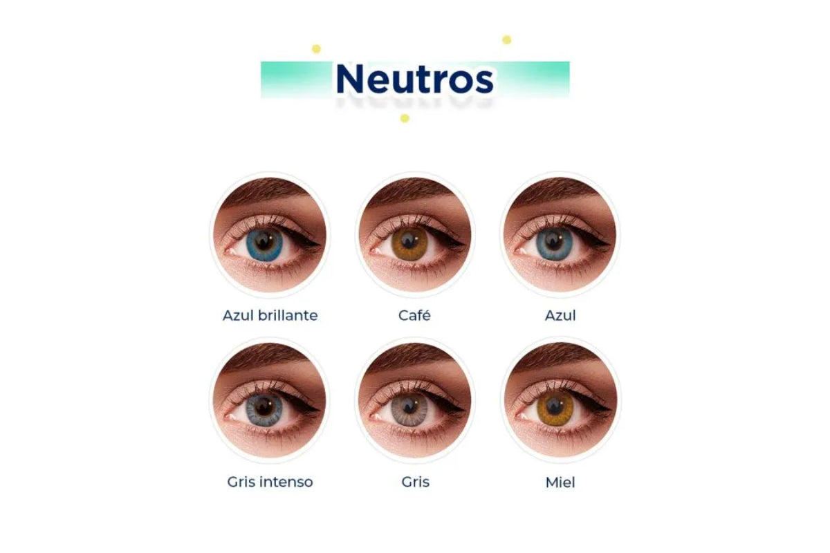 Lentes de Contacto Air Optix Colors Neutros Alcon — Mensual