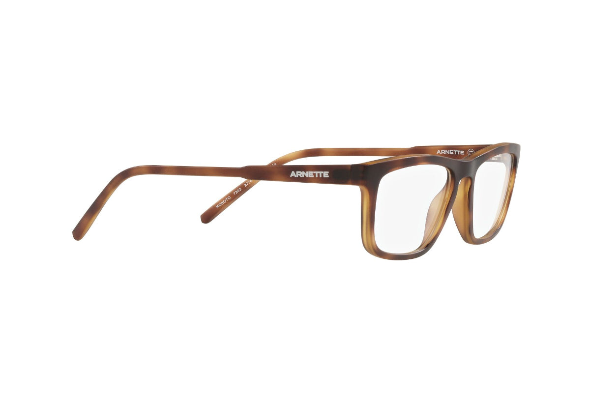 Lentes Ópticos Roboto Matte Dark Avana Arnette Sustentable