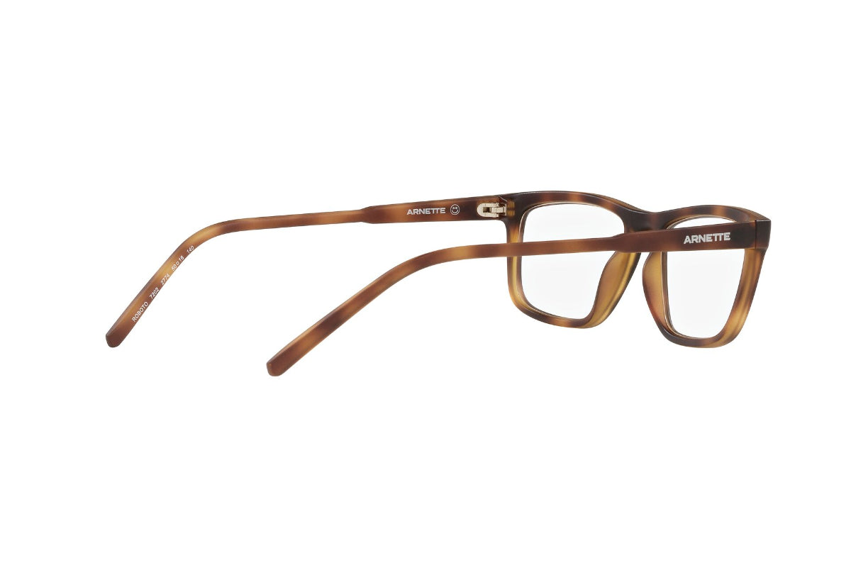 Lentes Ópticos Roboto Matte Dark Avana Arnette Sustentable