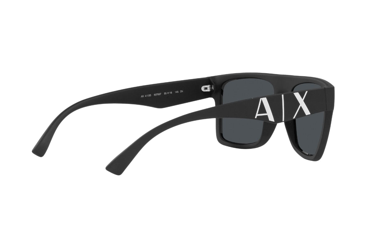 Lentes de Sol Matte Black Exchange Armani Sustentable