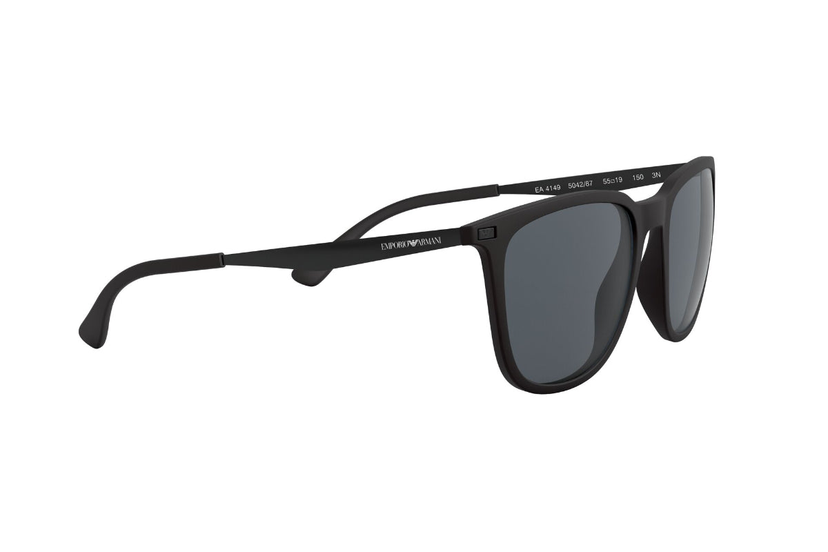 Lentes de Sol Matte Black Emporio Armani