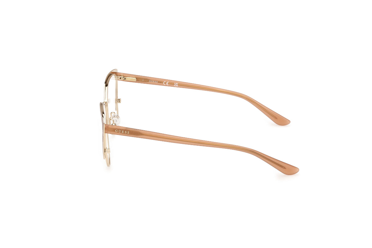Guess Lentes Ópticos Beige GU5012