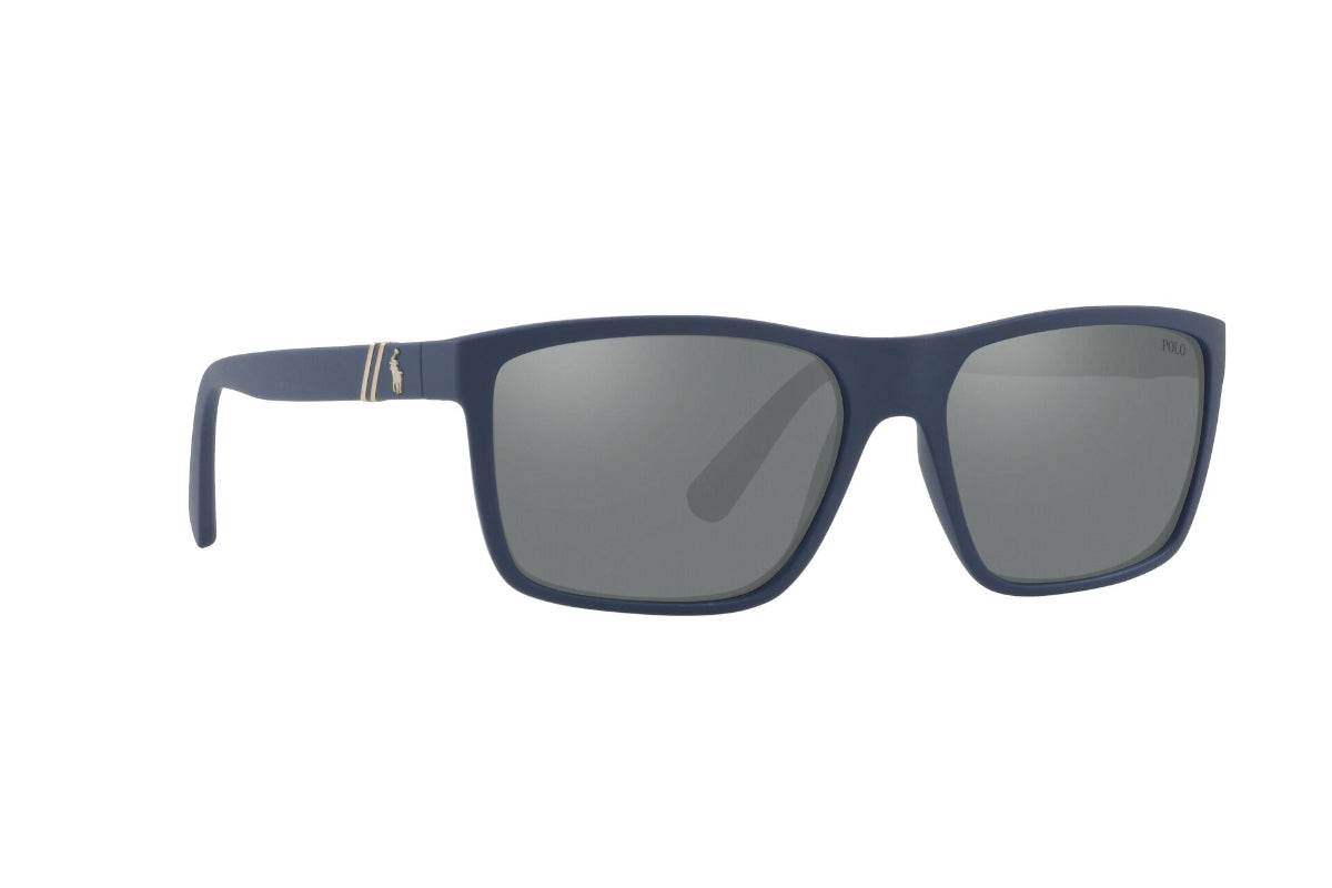 Lentes de Sol Matte Navy Blue  Polo