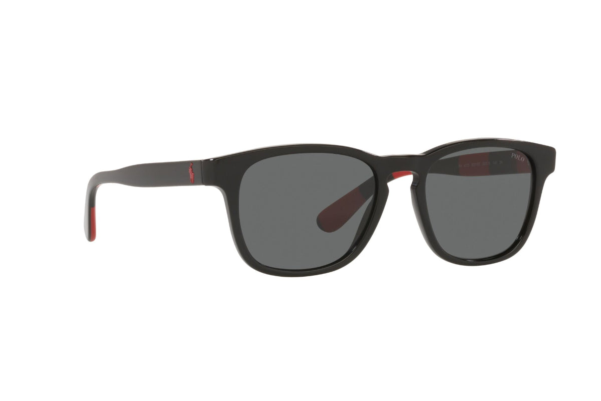 Lentes de Sol Shiny Black Polo Ralph Lauren