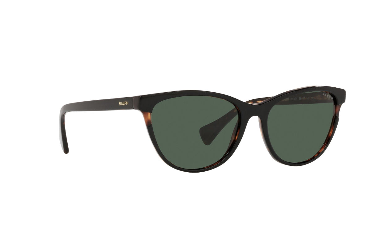 Lentes de Sol Shiny Black On Dark Havana  Ralph