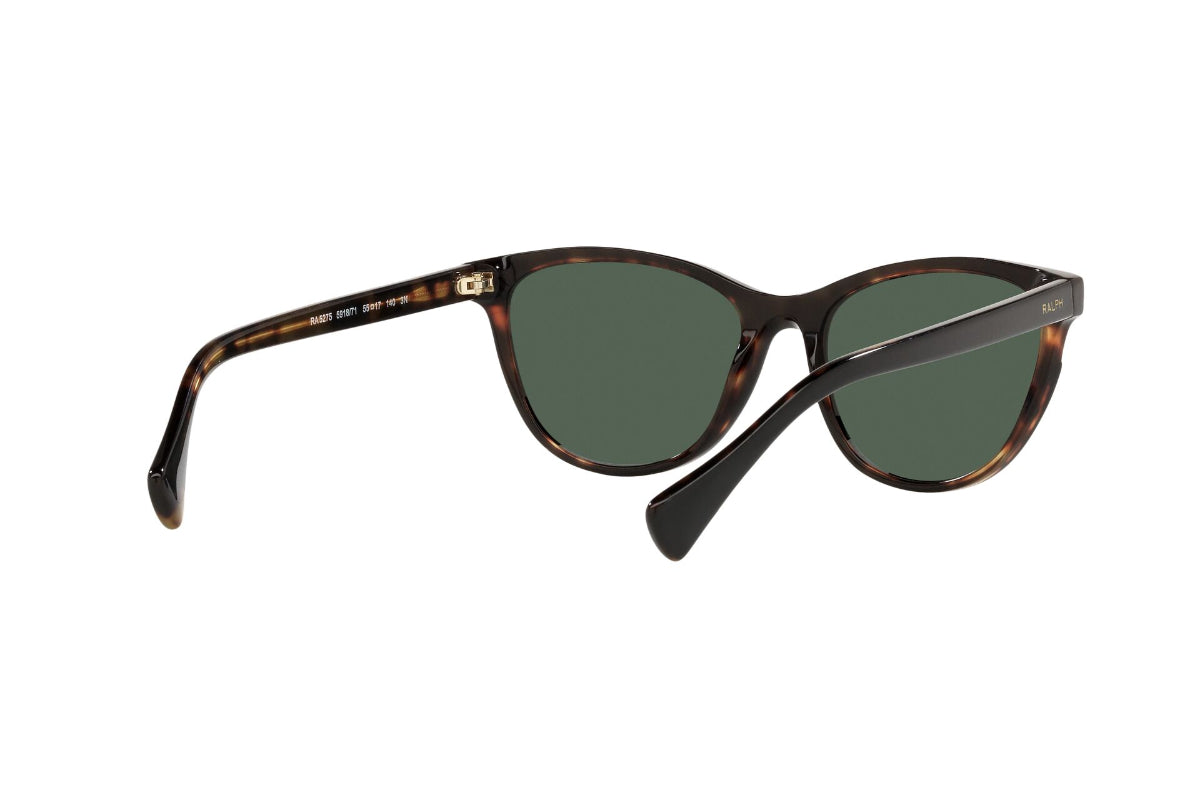Lentes de Sol Shiny Black On Dark Havana  Ralph