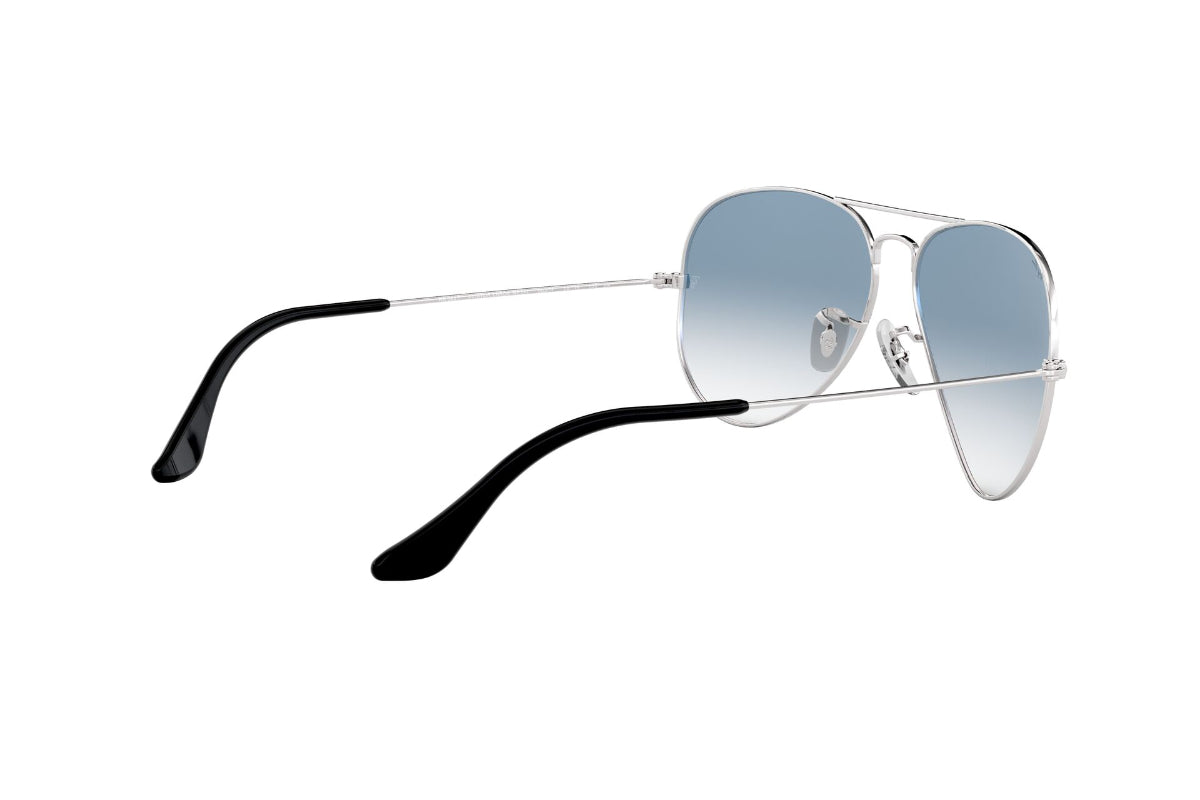Lentes de Sol Aviator Silver Blue Ray-Ban