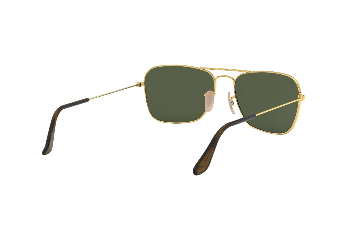 Lentes de Sol Caravan Gold Dark Green Ray-Ban