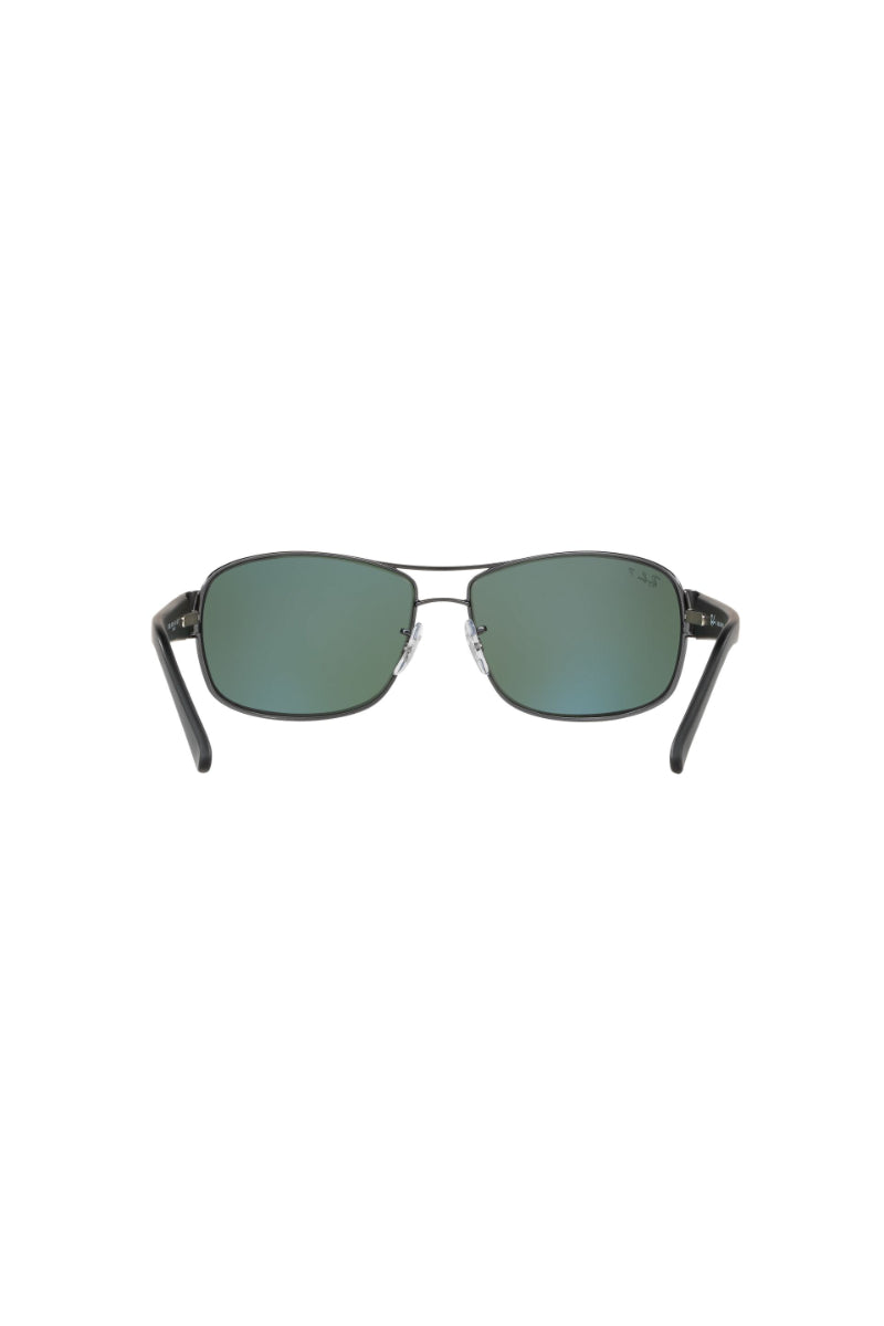 Lentes De Sol Brushed Gunmetal Polarizados Ray-Ban