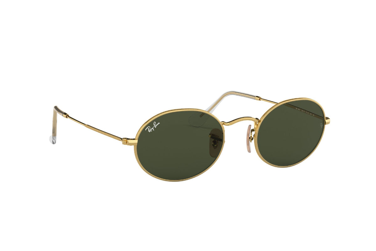 Lentes de Sol Oval Gold Green Ray-Ban