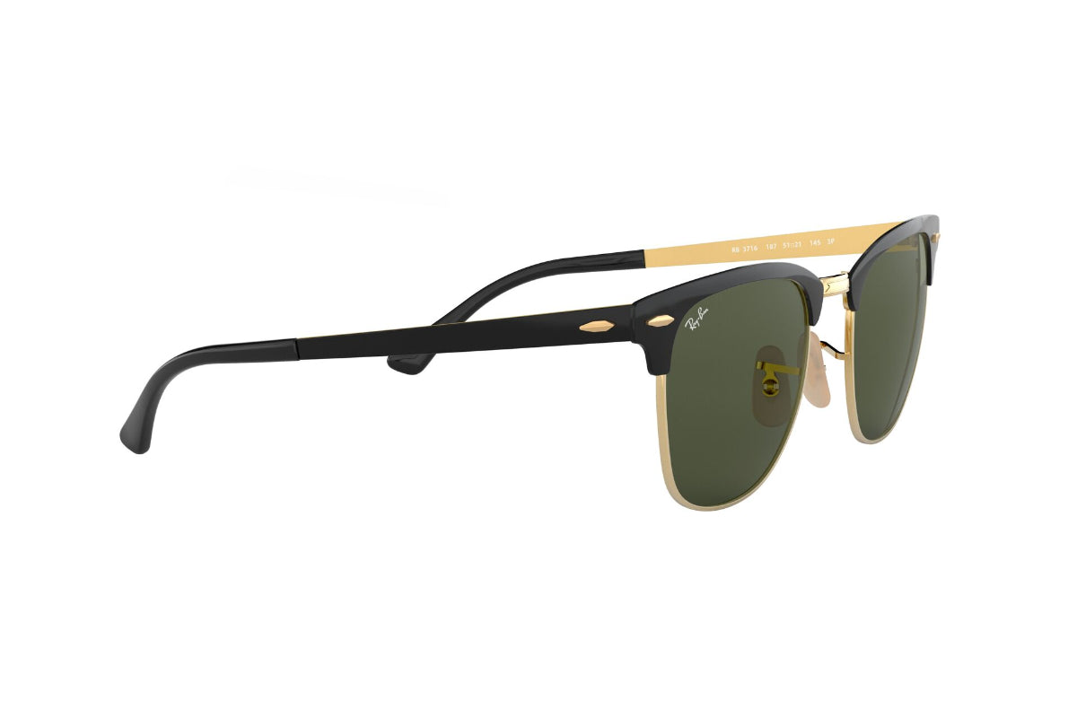 Lentes de Sol Clubmaster Metal-Negro Ray-Ban