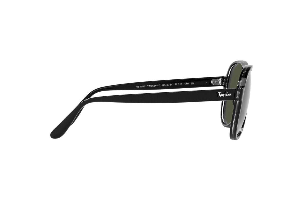 Lentes de Sol Vagabond Black Trasparent Black Ray Ban