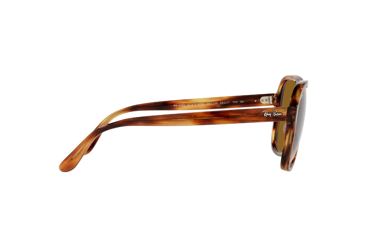 Lentes de Sol State Side Striped Havana Ray Ban