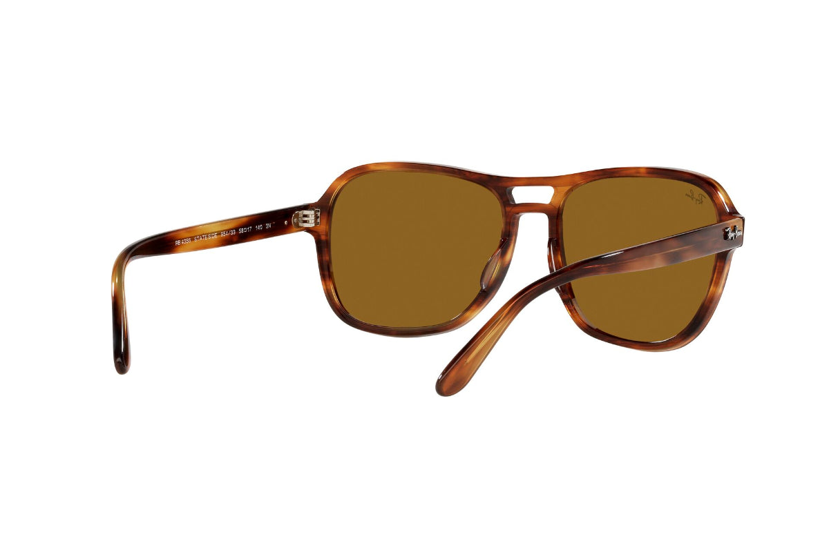 Lentes de Sol State Side Striped Havana Ray Ban
