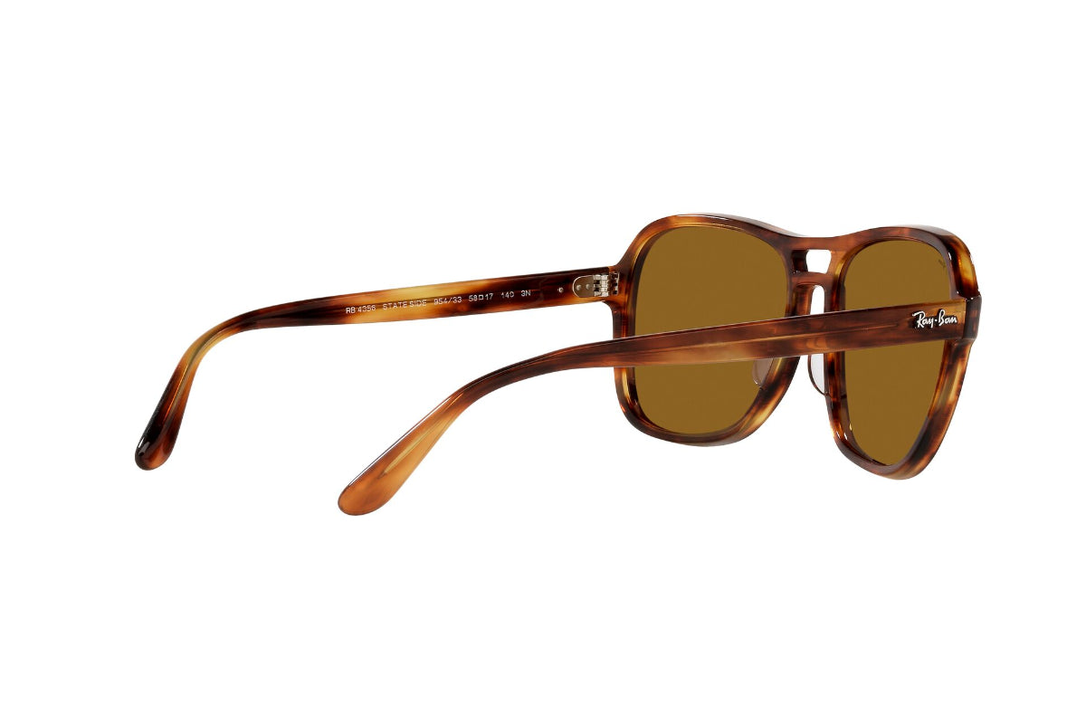 Lentes de Sol State Side Striped Havana Ray Ban