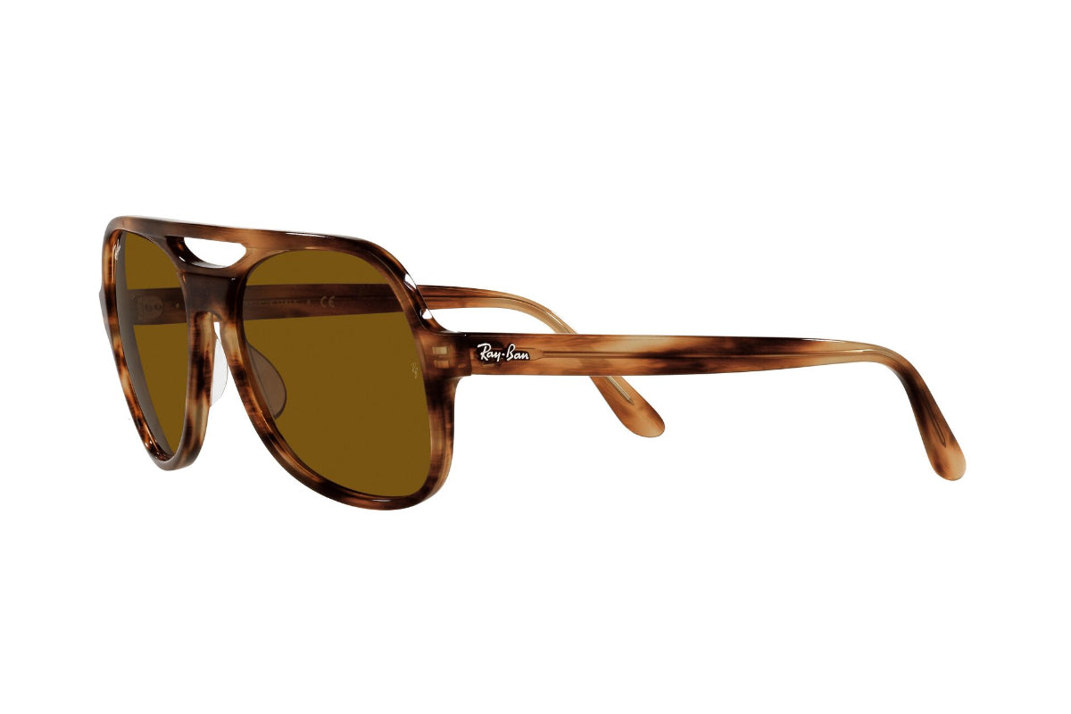 Lentes de Sol Powderhorn Striped Havana Ray Ban