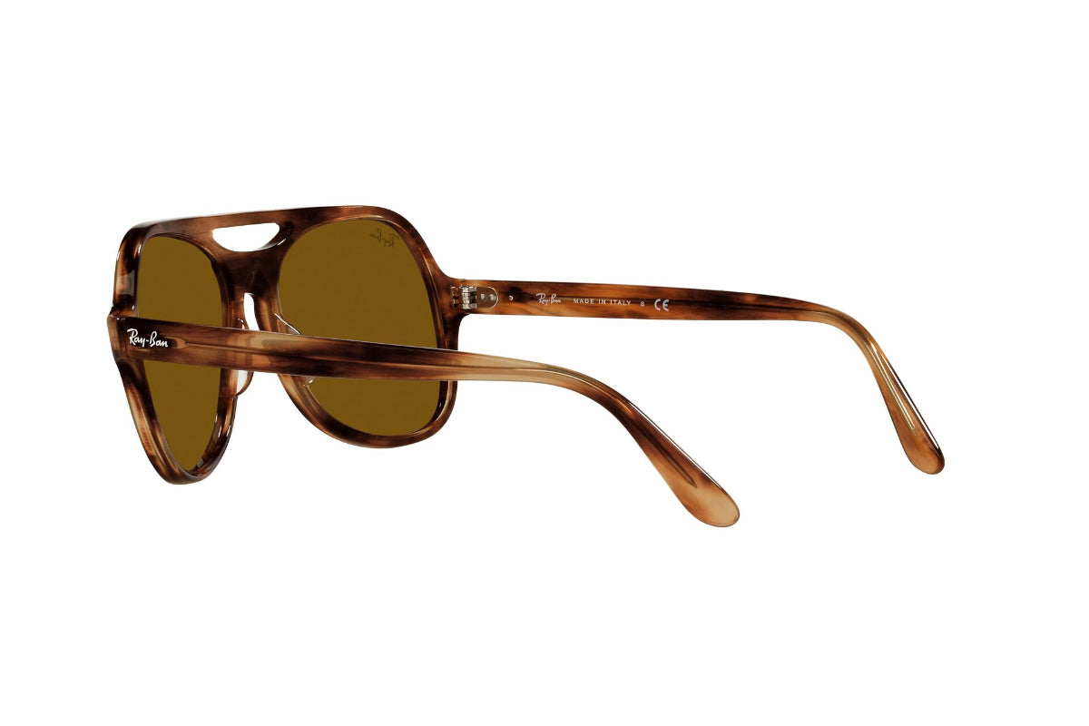 Lentes de Sol Powderhorn Striped Havana Ray Ban