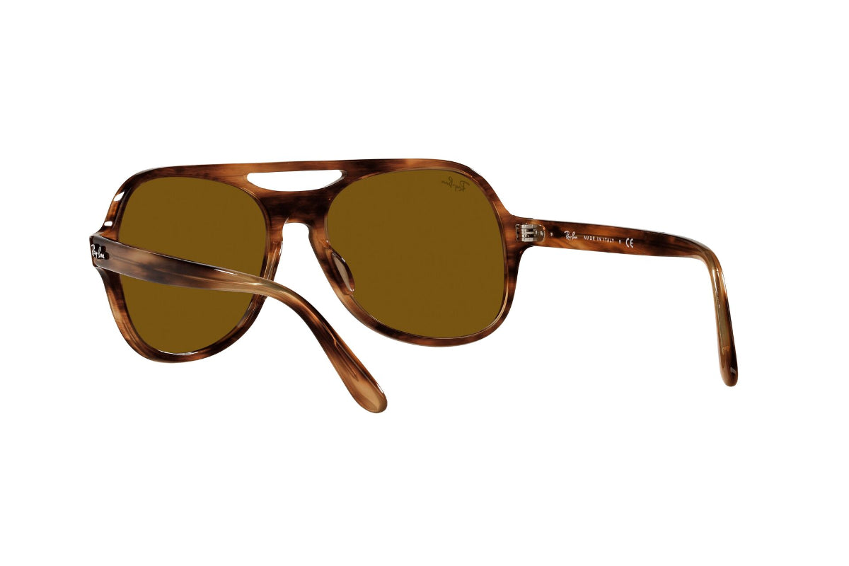 Lentes de Sol Powderhorn Striped Havana Ray Ban