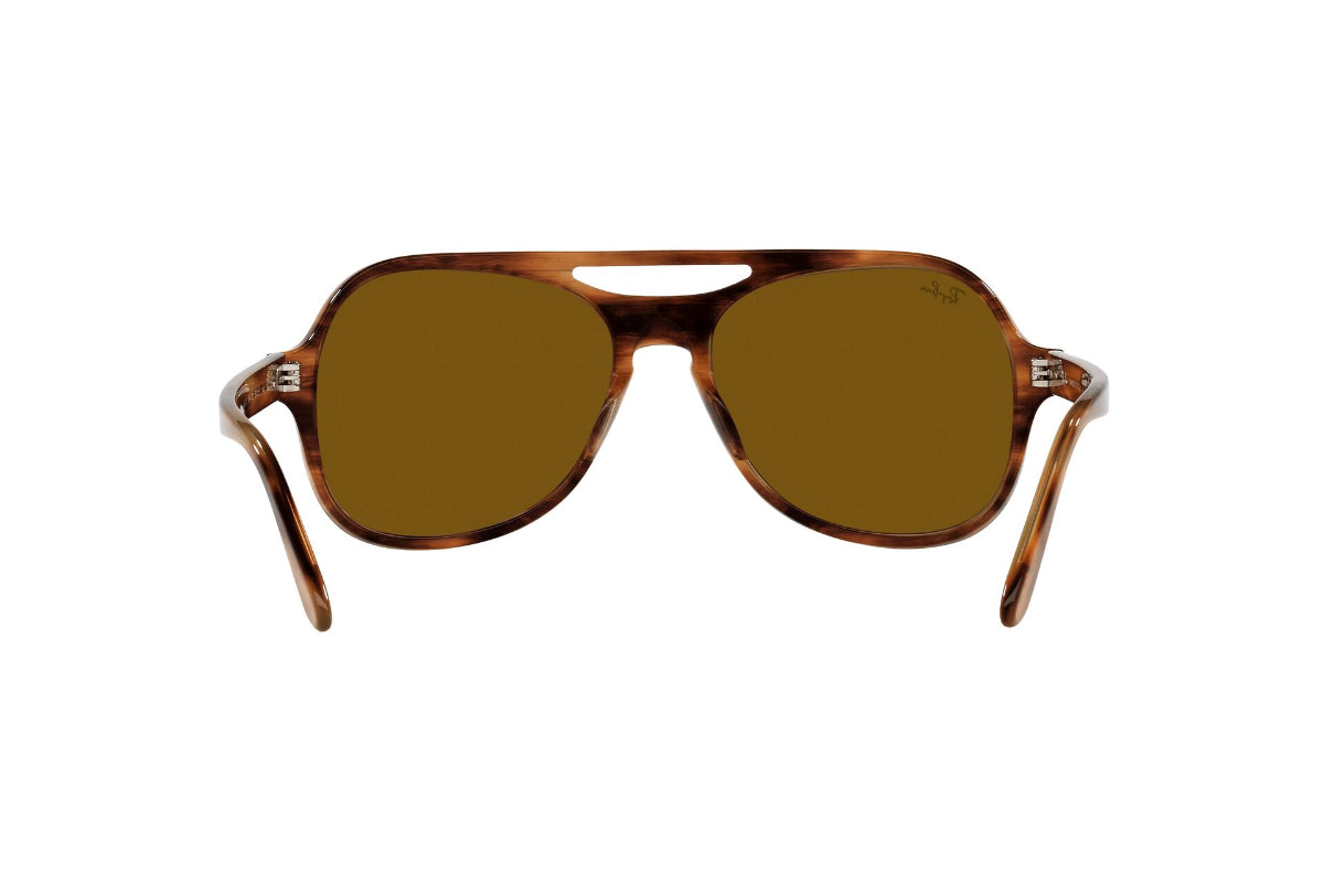 Lentes de Sol Powderhorn Striped Havana Ray Ban