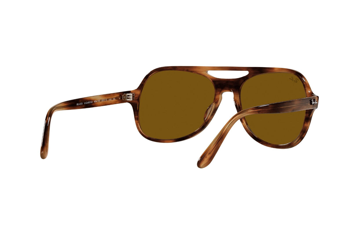 Lentes de Sol Powderhorn Striped Havana Ray Ban