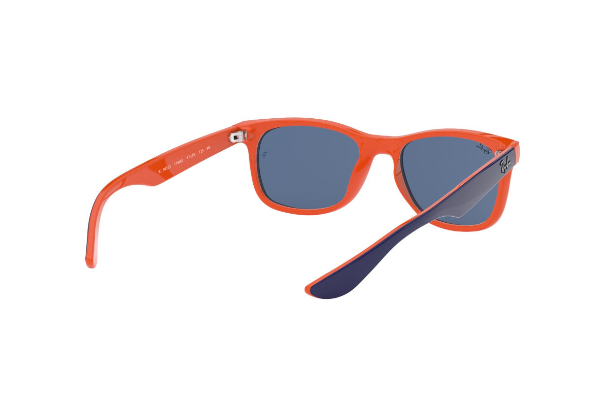 Lentes De Sol New Wayfarer Blue Orange Ray-Ban Junior
