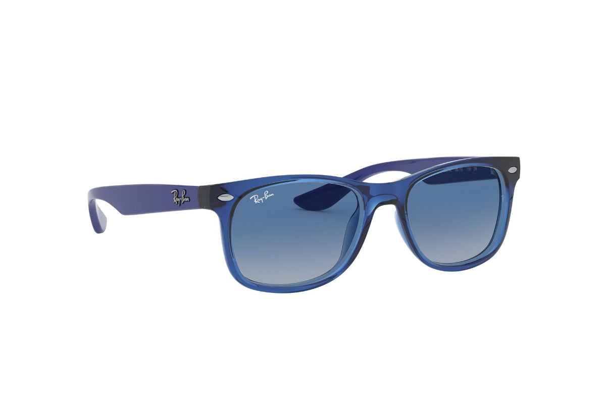 Lentes De Sol New Wayfarer Blue Ray-Ban Junior