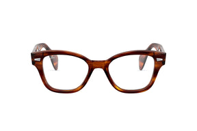 Lentes Ópticos Striped Havana Ray-Ban