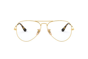 Lentes Ópticos Aviator Arista Ray-Ban