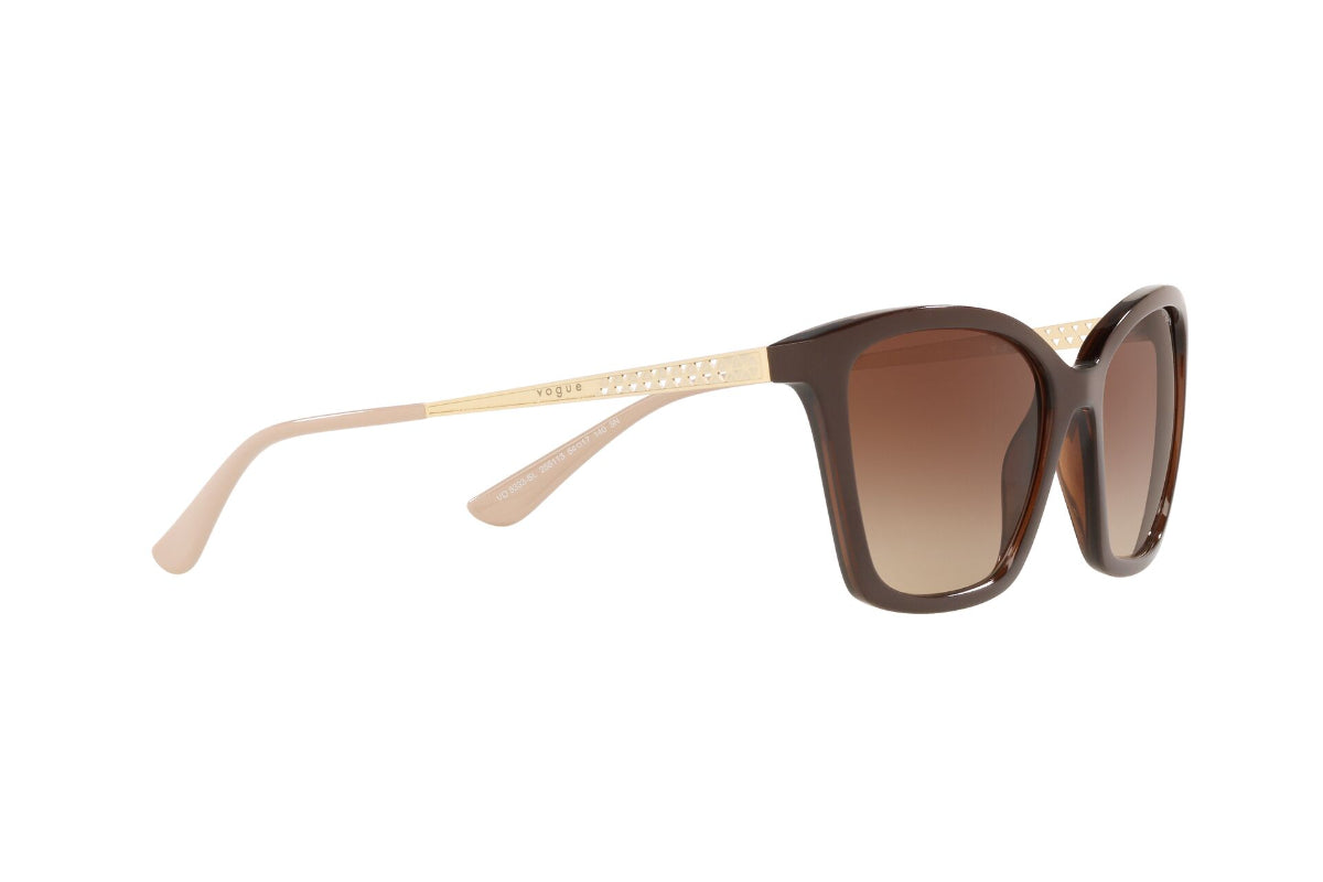 Lentes de Sol Brown & Top Dark Brown Vogue