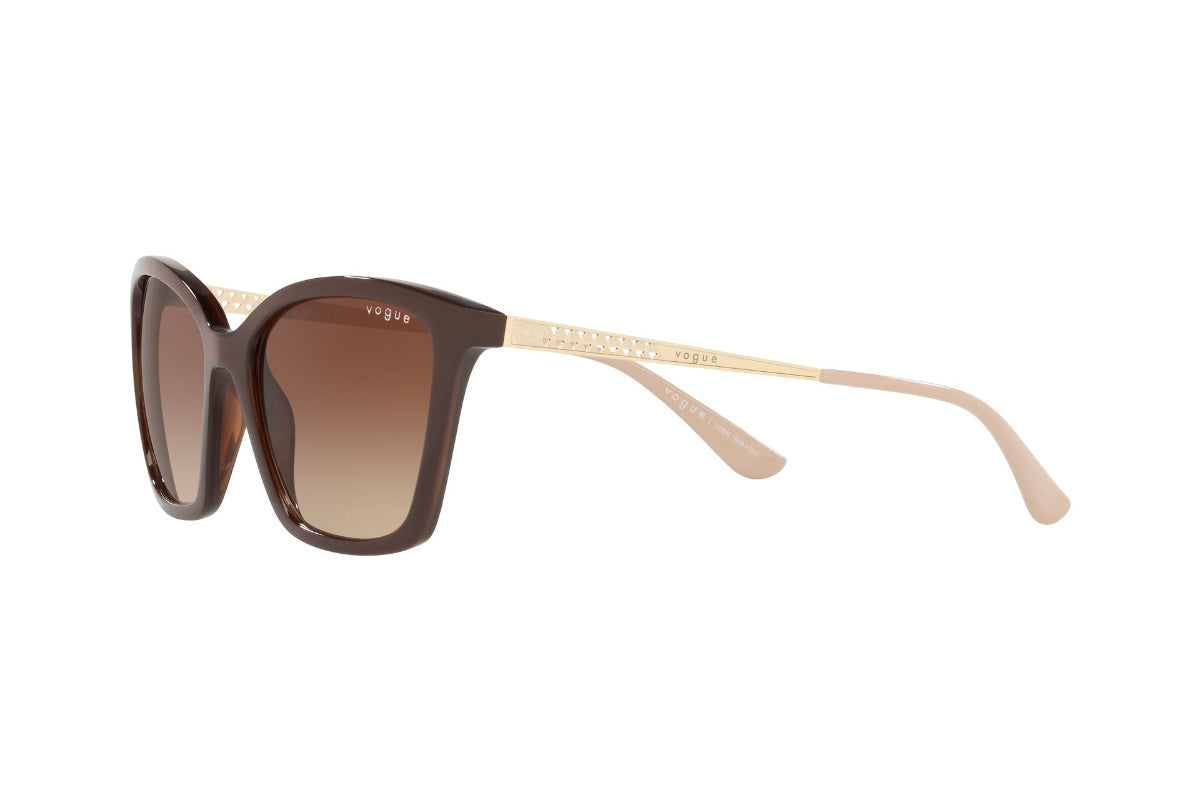Lentes de Sol Brown & Top Dark Brown Vogue