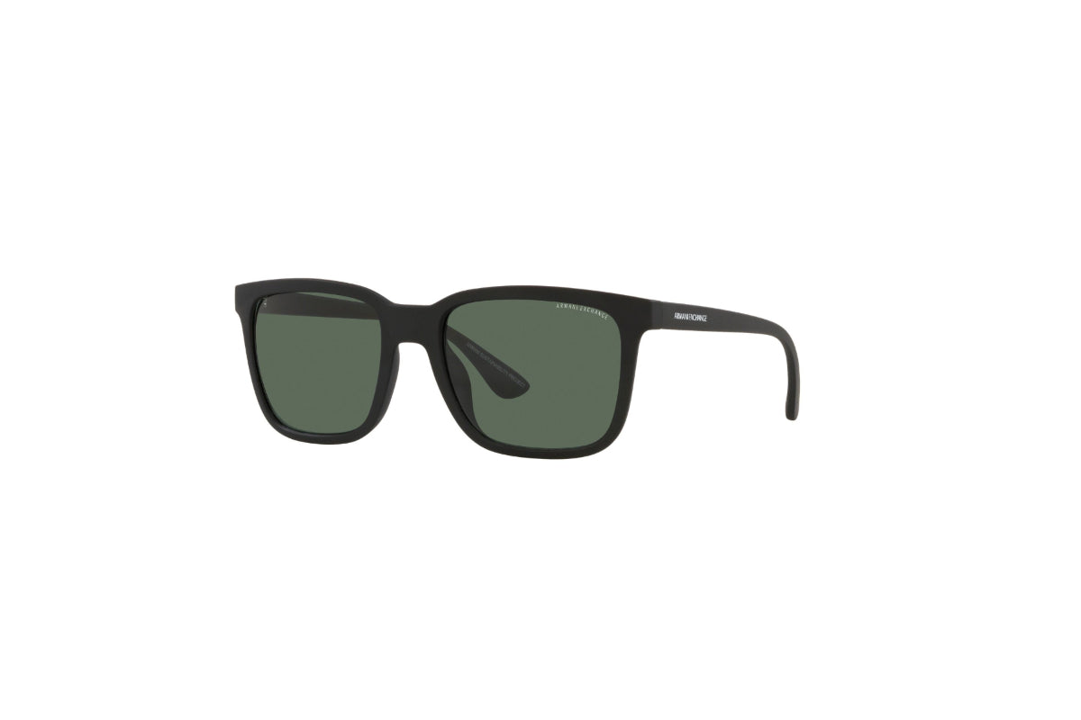 Lentes de Sol Matte Negro Armani Exchange Sustentable