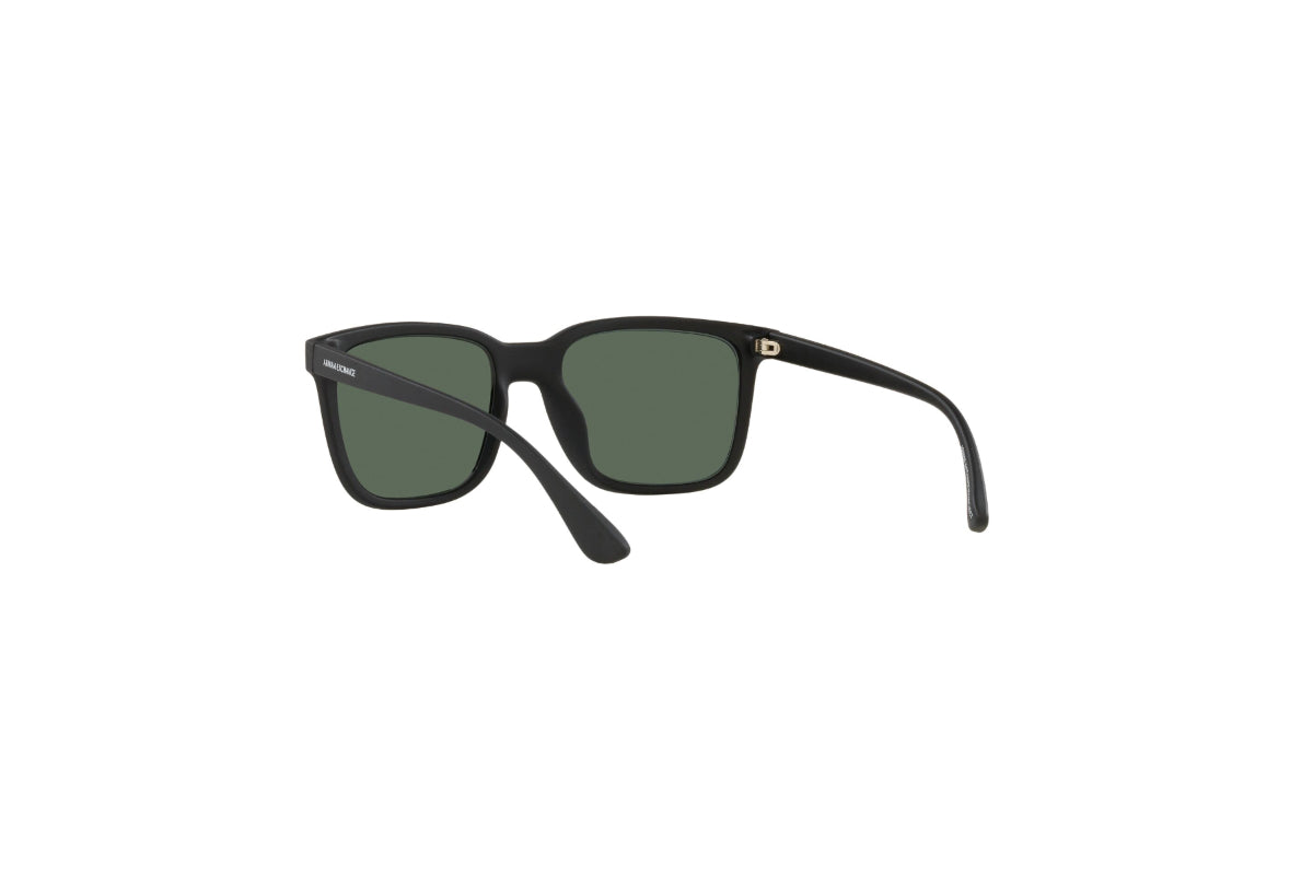 Lentes de Sol Matte Negro Armani Exchange Sustentable