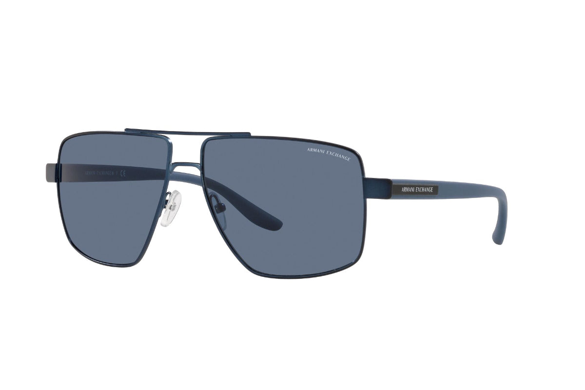 Lentes De Sol Azul Armani Exchange Sustentable