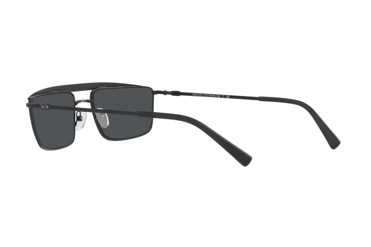 Lentes de Sol Matte Black Exchange Armani