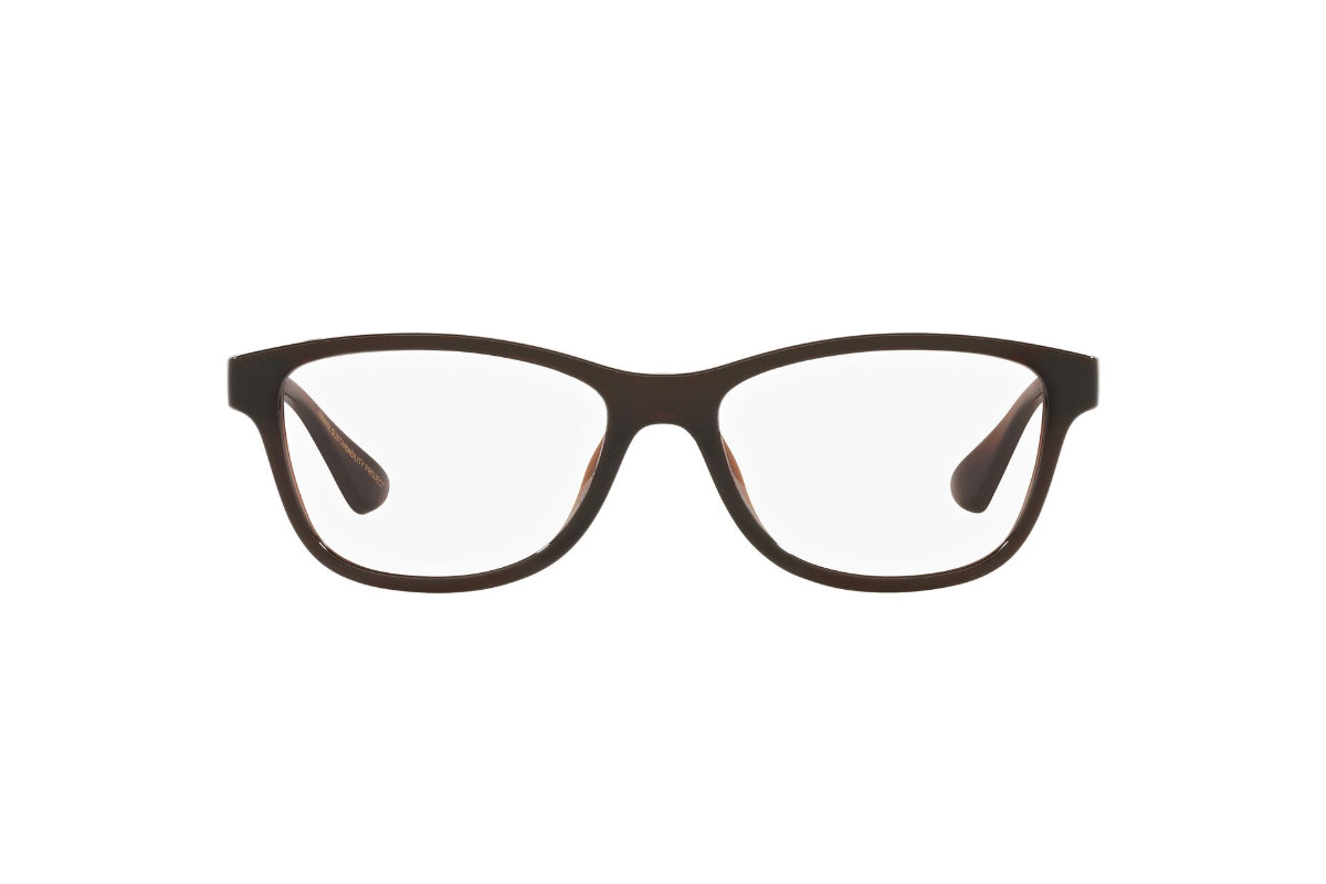 Lentes Opticos Translucent Brown Exchange Armani