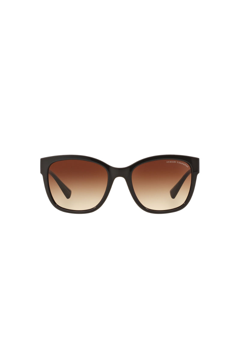 Lentes De Sol Shiny Brown Exchange Armani