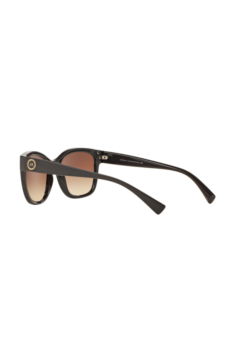 Lentes De Sol Shiny Brown Exchange Armani