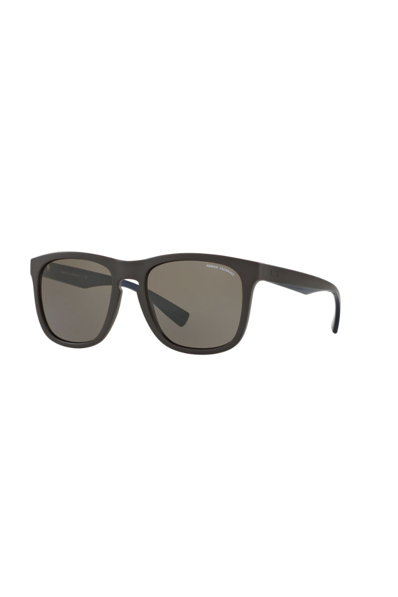 Lentes De Sol Matte Brown Exchange Armani