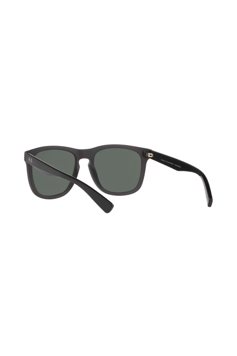 Lentes De Sol Matte Grey Exchange Armani