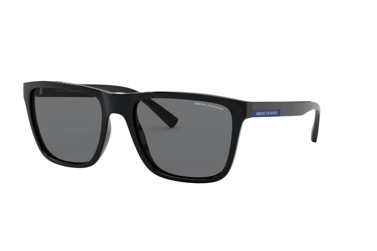 Lentes de Sol Shiny Black Polarizado Armani Exchange