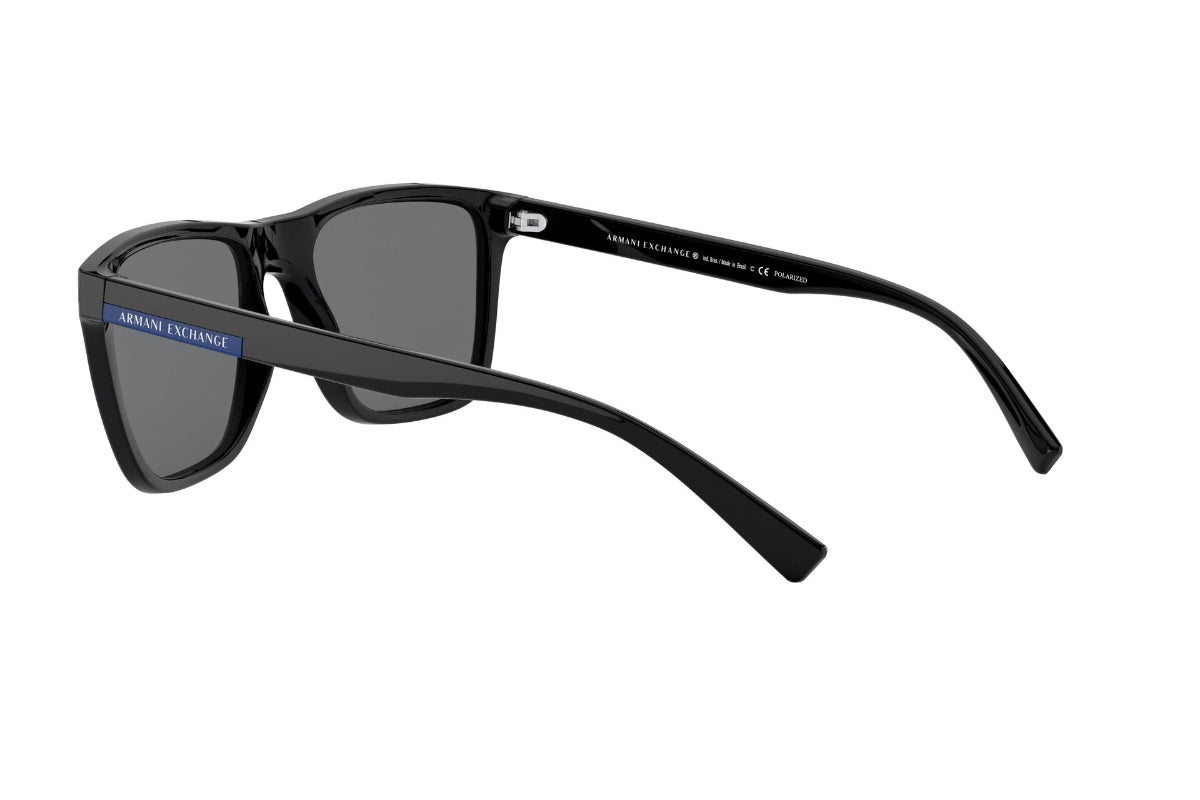 Lentes de Sol Shiny Black Polarizado Armani Exchange