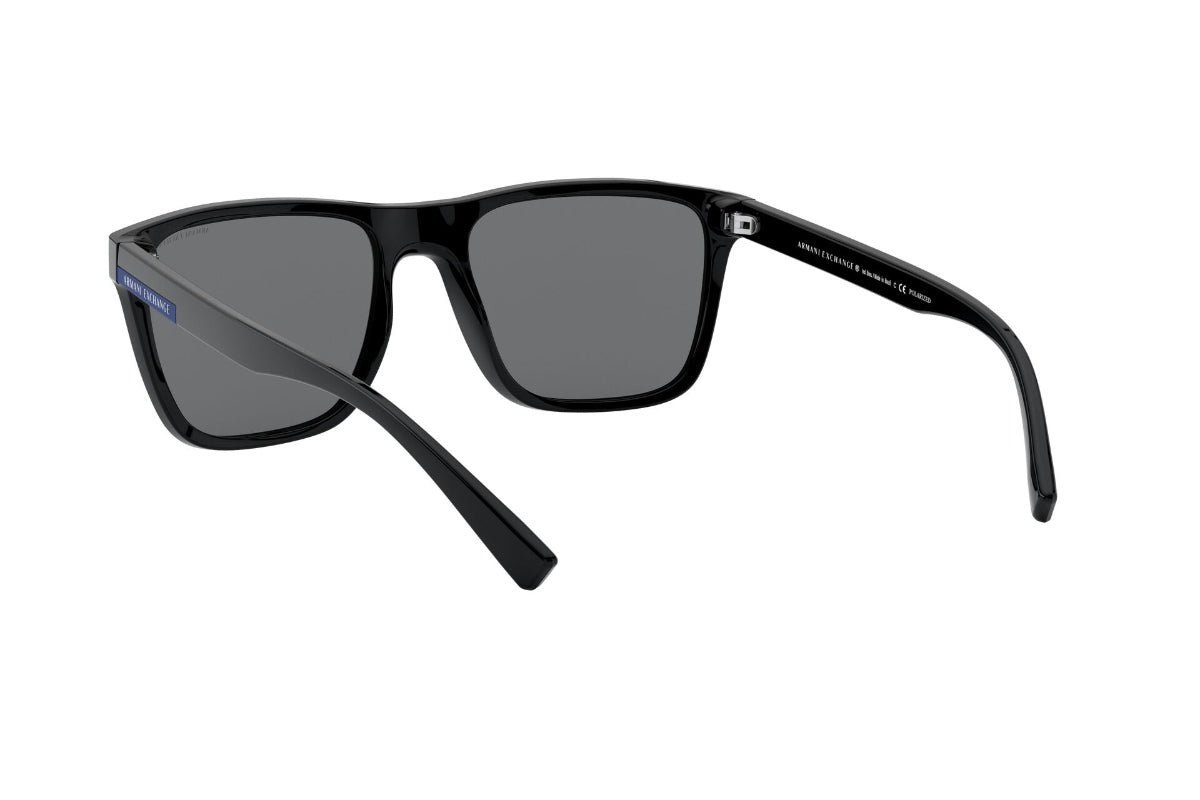 Lentes de Sol Shiny Black Polarizado Armani Exchange