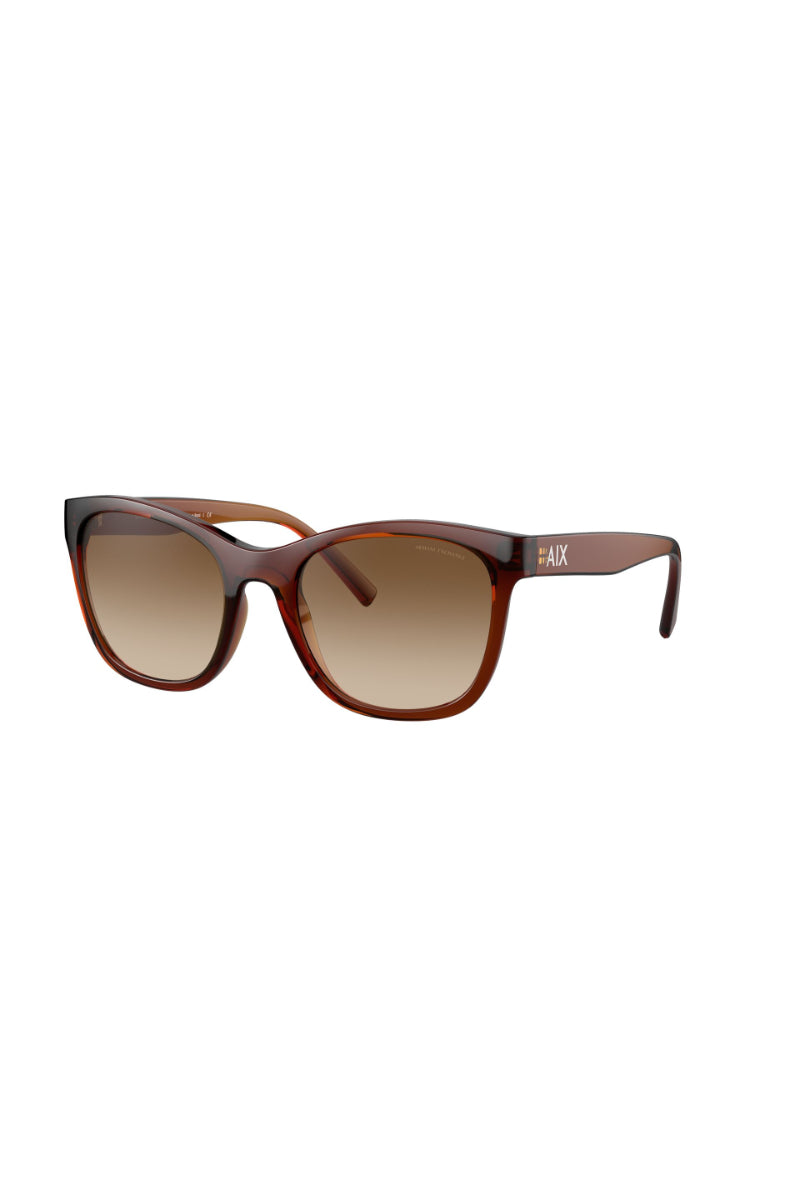 Lentes De Sol Shiny Havana Exchange Armani