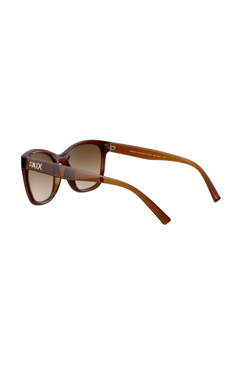 Lentes De Sol Shiny Havana Exchange Armani