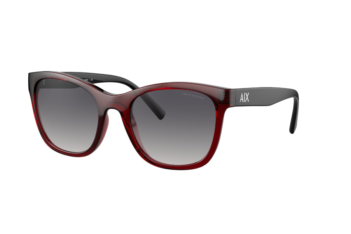 Lentes de Sol Shiny Bordeaux Armani Exchange