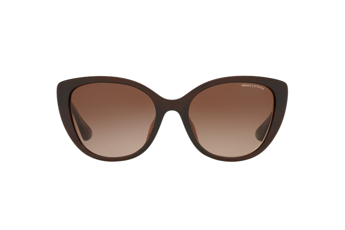 Lentes de Sol Translucent Brown Exchange Armani